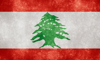 The flag of Lebanon by Header Image: Nicholas Raymond