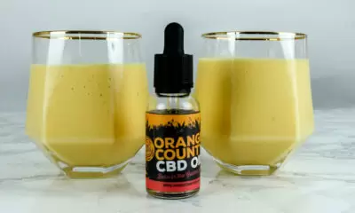 CBD Smoothie, sponsored by Orange County CBD