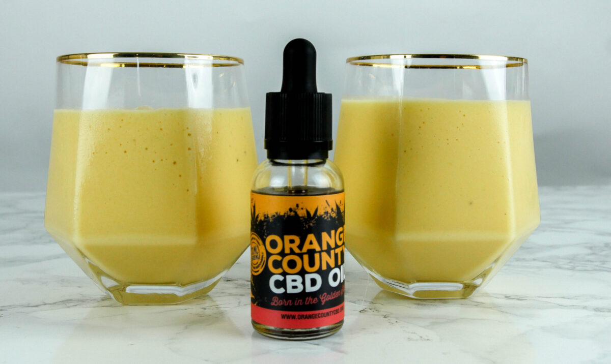 CBD Smoothie, sponsored by Orange County CBD