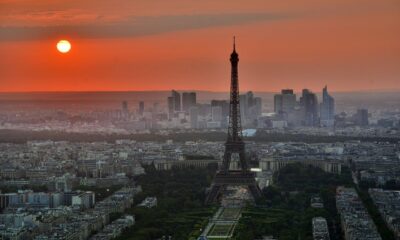 Paris skyline featuring the Eiffel Tower