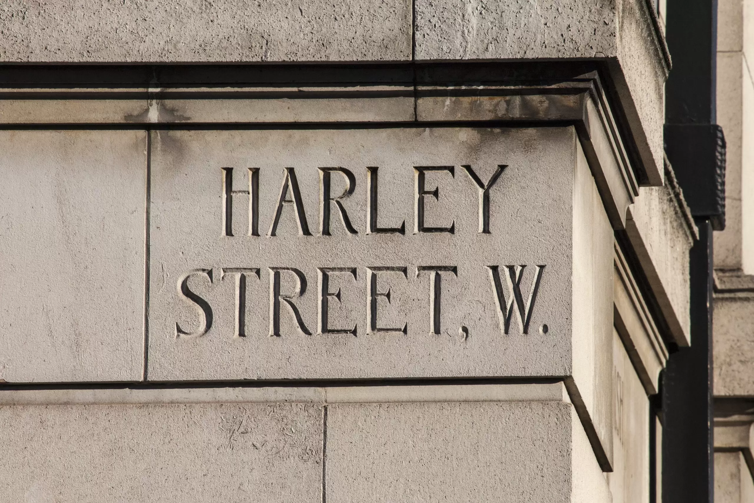 Harley Street in London