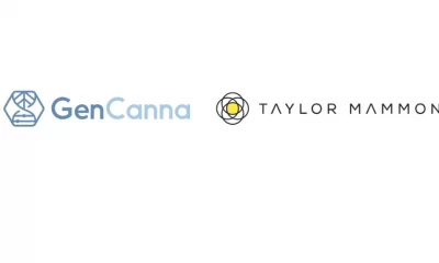 Two logos side by side on a white background