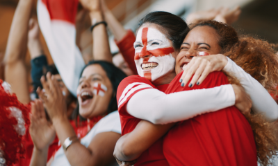 Two Lionesses fans.