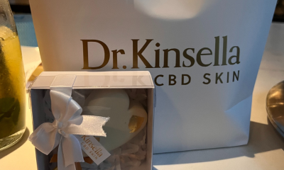 Dr Kinsella Skincare goody bag.